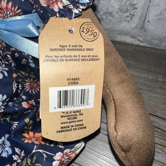 Ganz CORA Rag Doll with Brown Skin and Black Curly Hair African-American - Picture 3 of 5